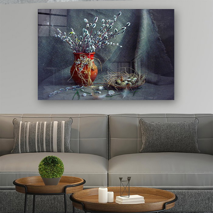 Wallity Cuadro Decorativo de Vidrio Templado Multicolor 70 x 100 cm
